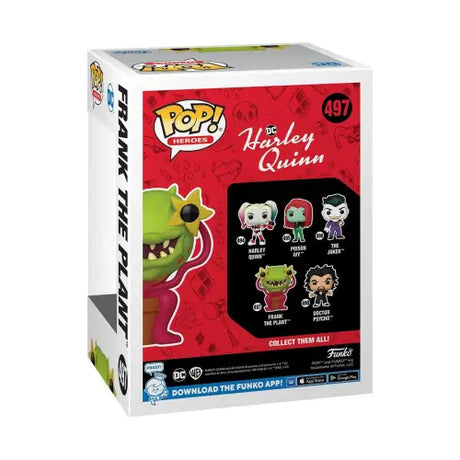 Harley Quinn Animated Series Frank the Plant Funko Pop vinyl figure box product image