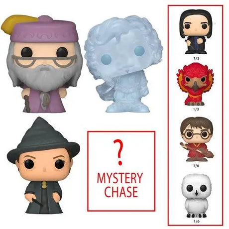 Funko Pop Harry Potter Dumbledore Bitty Fun Pack Figure Display