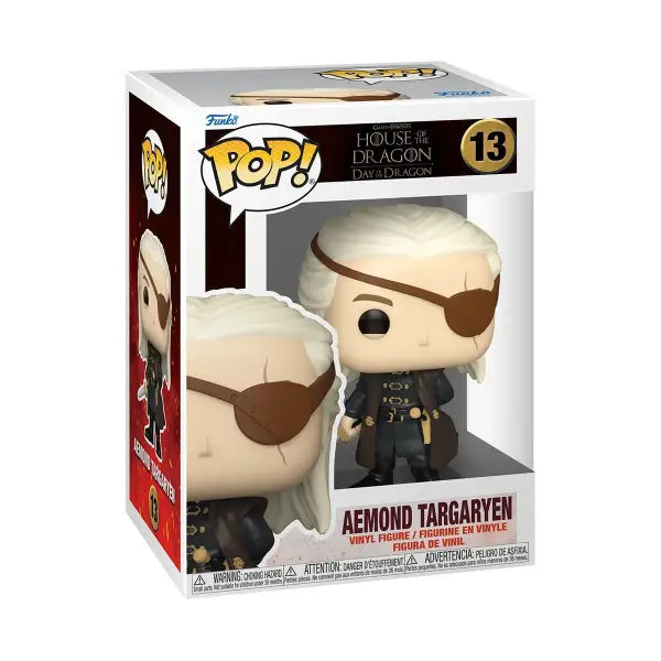 Aemond Targaryen Funko Pop vinyl figure from House of the Dragon series 13