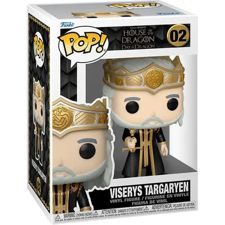 Viserys Targaryen Funko Pop! Vinyl Figure - House of the Dragon Game of Thrones Collectible