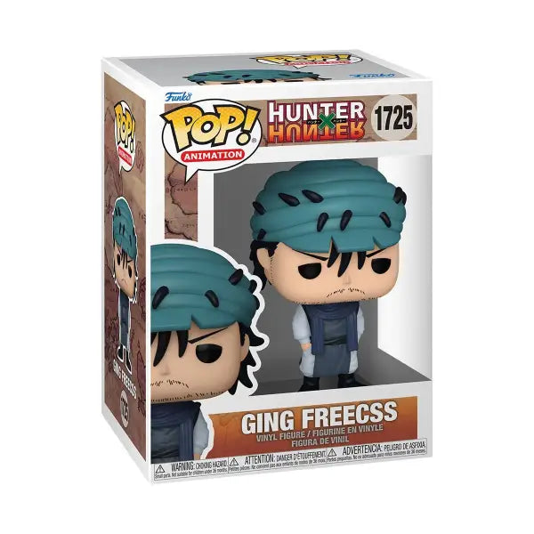 Hunter X Hunter Ging Freecss Funko Pop vinyl figure, collectible anime merchandise