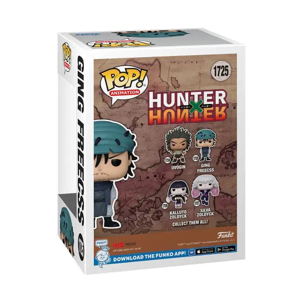 Funko Pop vinyl figure of Ging Freecss from Hunter X Hunter in packaging