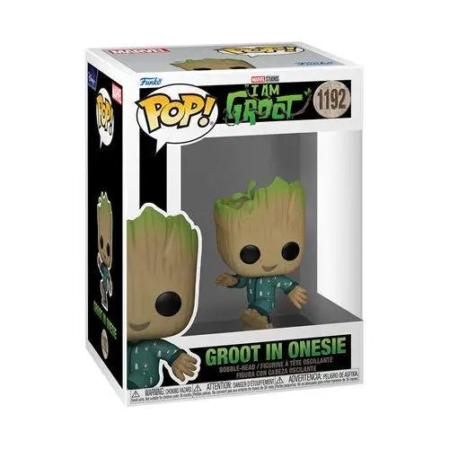 Funko Pop vinyl figure Groot in onesie - 3.75 inches tall