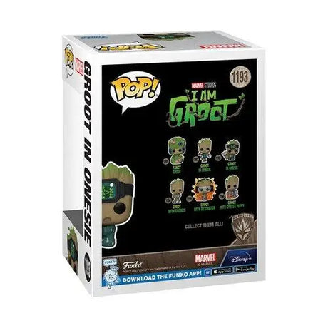 Funko Pop Marvel 2-Pack Vinyl Figure, Groot Onesie