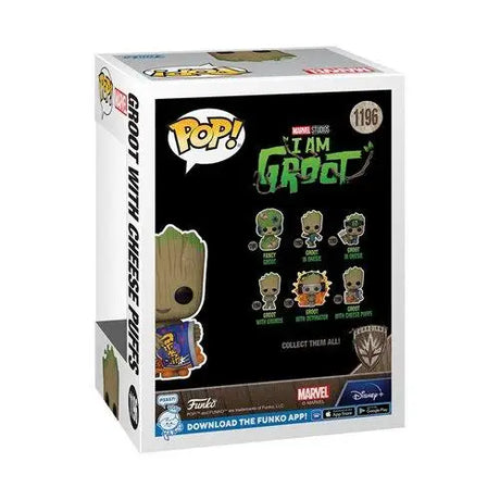 Funko Pop Marvel Groot Cheese Puffs Vinyl Figure