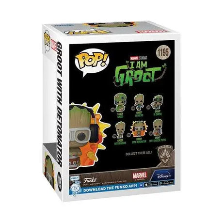 Funko Pop Vinyl Figure Marvel Groot Detonator Pop Vinyl Figure