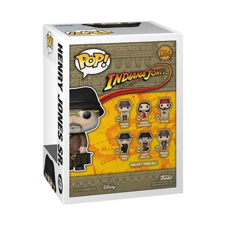 Funko Pop vinyl figure of Indiana Jones’ father, Henry Jones Sr.