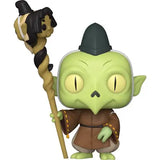 Green goblin figure with hat and stick - Inuyasha Jaken Vinyl Figure