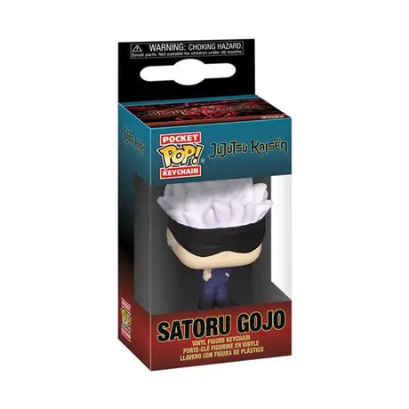 Satoru Gojo Key Chain - Jujutsu Kaisen Anime Funko Pop Vinyl Figure Star Wars Fan Collection