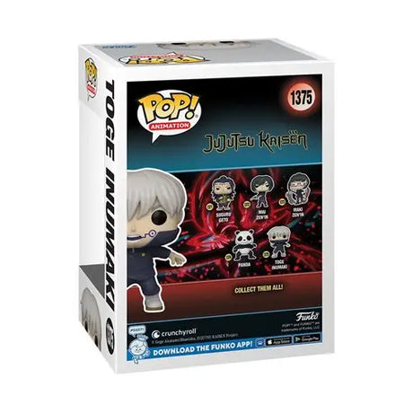 Toge Inumaki Jujutsu Kaisen Funko Pop Vinyl Figure Set