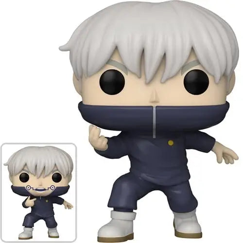 Toge Inumaki Jujutsu Kaisen Figure - Pop Vinyl Toy with Blue Outfit