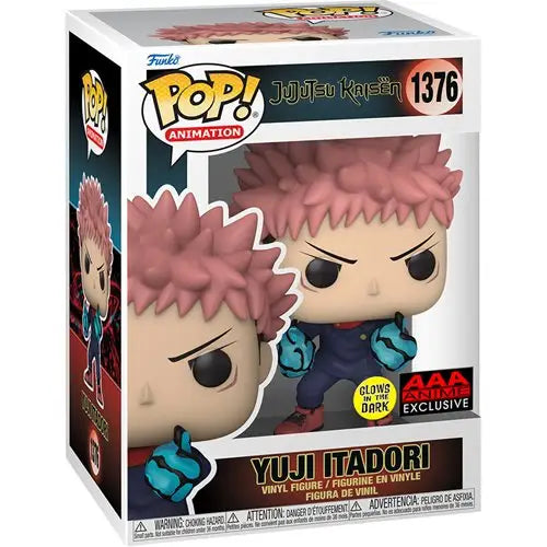 Yuji Itadori Divergent Fist Funko Pop vinyl figure from Jujutsu Kaisen