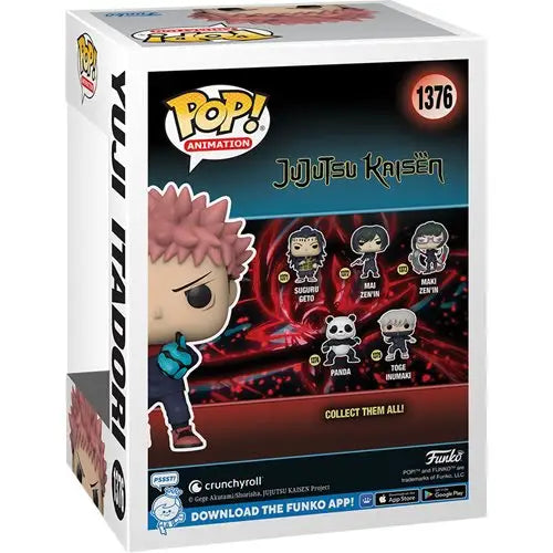 Yuji Itadori Divergent Fist Funko Pop vinyl figure collection #1376