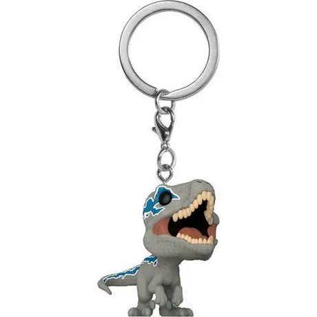 Jurassic World Blue Pocket Key Chain with Nai Keychai Secrets