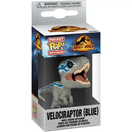 Funko Pop Vinyl Figure - Jurassic World Blue Pocket Key Chain