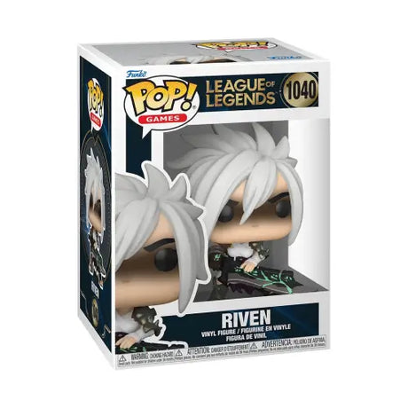 League of Legends Riven with Broken Blade Funko Pop Vinyl Figure #1040 in packaging