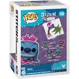 Funko Pop vinyl figure of Stitch in Cheshire Cat costume from Lilo & Stitch