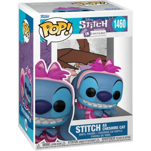 Stitch in Cheshire Cat costume Funko Pop Vinyl Figure from Lilo & Stitch