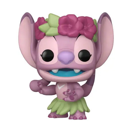 Lilo & Stitch Luau Angel Funko Pop Vinyl Figure featuring Angel from the stitch luau angel collection