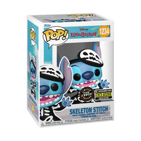 Exclusive Lilo & Stitch Skeleton Stitch Pop Vinyl Figure