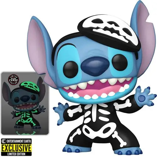 Exclusive Lilo & Stitch Skeleton Stitch Vinyl Figure Toyclearfix