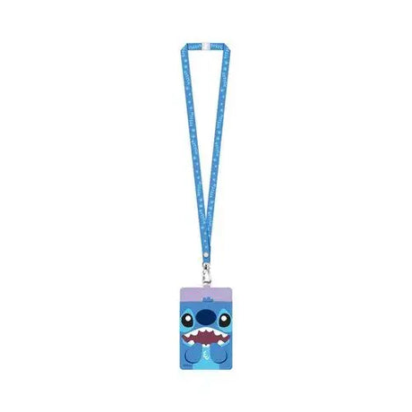 Lilo & Stitch Deluxe Lanyard with blue lanyard