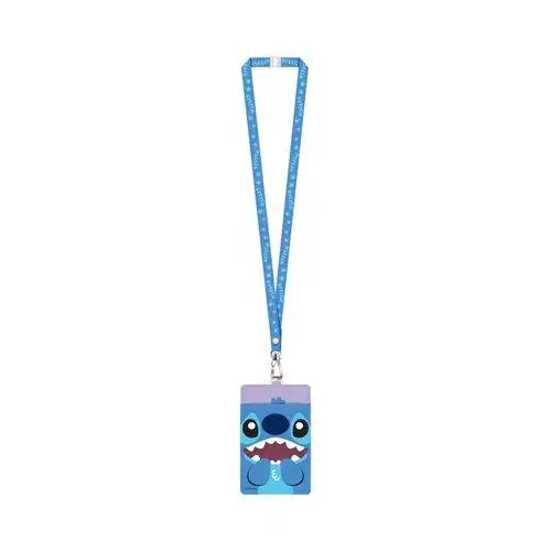 Lilo & Stitch Deluxe Lanyard with blue lanyard