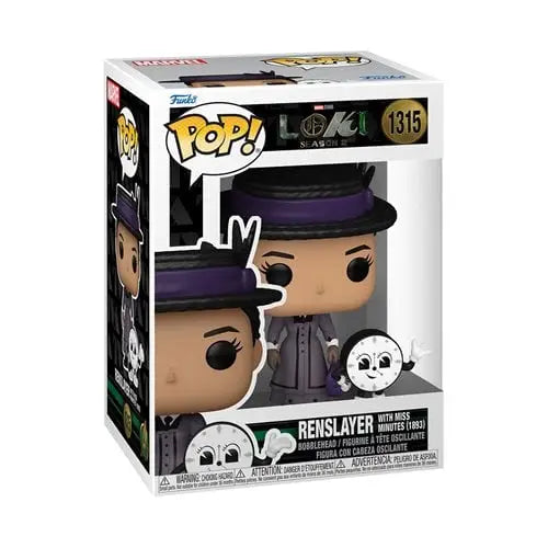 Loki Season 2 Miss Minutes Funko Pop! #1315 featuring Batman vinyl figure