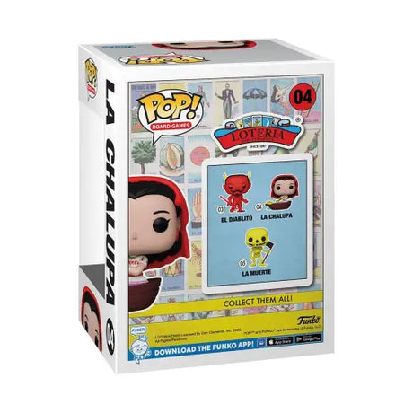 Funko Pop Loteria La Chalupa Vinyl Figure showcasing collectible box design