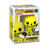 Loteria La Muerte Glow-in-the-Dark Vinyl Figure - EE Exclusive Simpsons Funko Pop