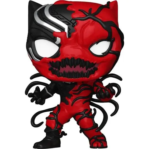 Stylized Carnage Black Panther Funko Pop! Vinyl Figure with sharp teeth and tentacles