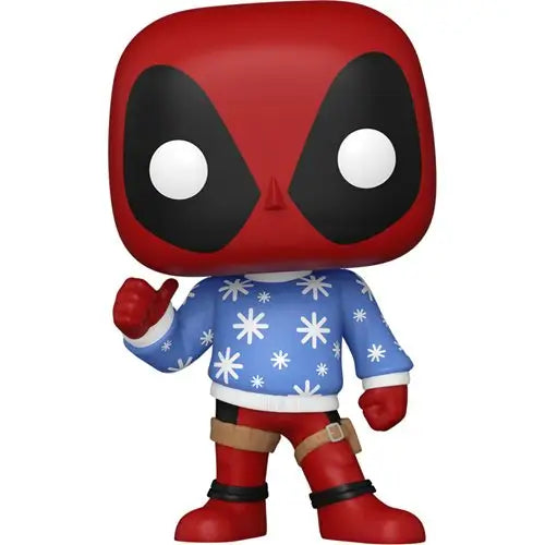 Deadpool Pop Vinyl Figure in Deadpool Sweater Funko PopVinyl product.