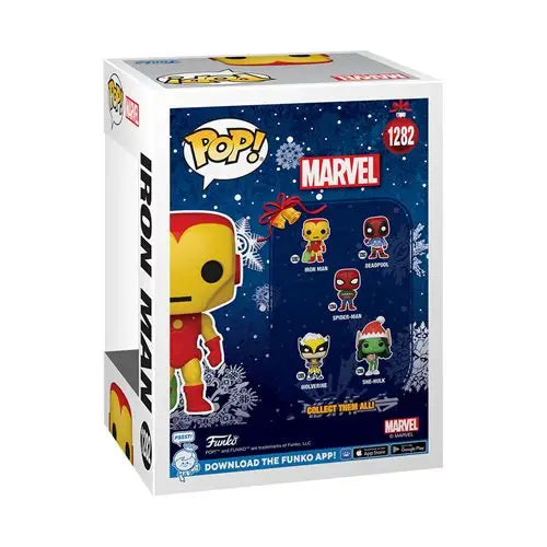 Marvel Holiday Iron Man Funko Pop 2-Pack