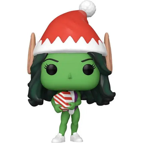 Marvel Holiday She-Hulk Funko Pop Vinyl Figure with Grin