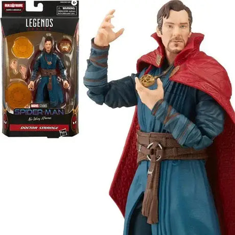 Marvel Legends Doctor Strange Figure, close up toy man in robe