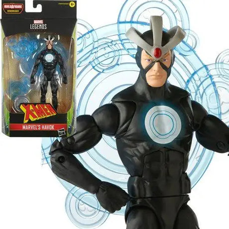 Marvel Universe Series 2 Black Widow action figure from X-Men Marvel Legends Havok Action Figure.