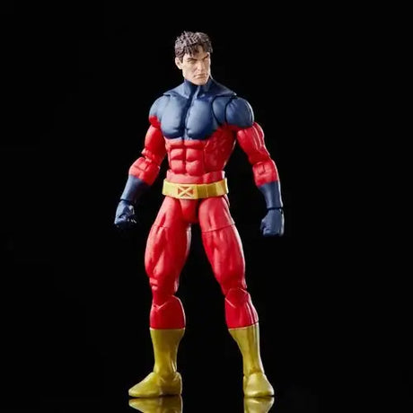 Marvel Legends Vulcan action figure - man in red and yellow outfit