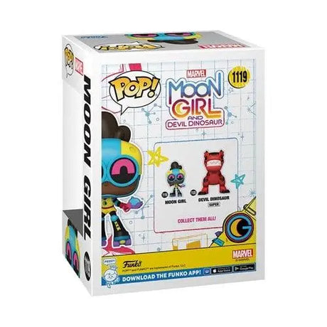 Moon Girl Funko Pop Vinyl Figure with Devil Dinosaur Toy Box