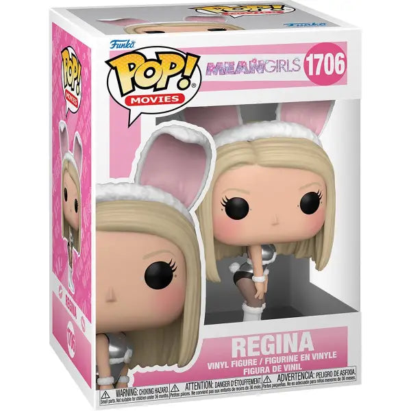 Regina George Funko Pop vinyl figure with bunny ears for 20th anniversary of Mean Girls