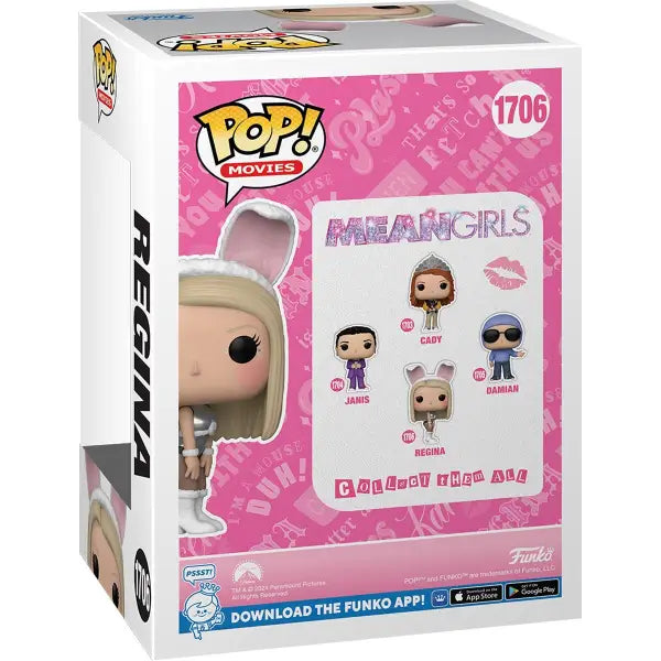 Mean Girls 20th Anniversary Regina George Funko Pop Vinyl Figure #1706 box display