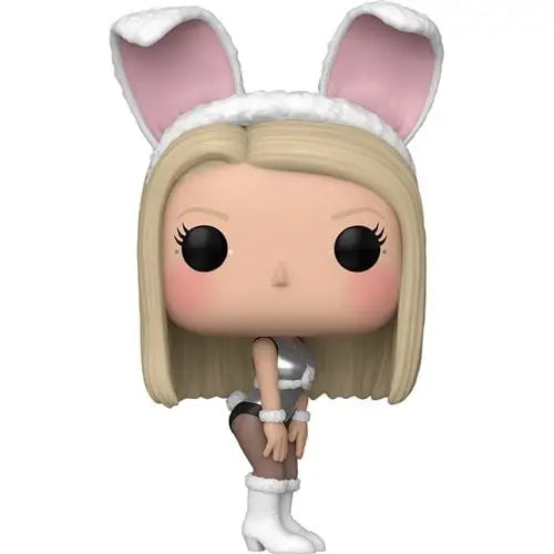 Cartoon-style Regina George Funko Pop with bunny ears for 20th anniversary celebration