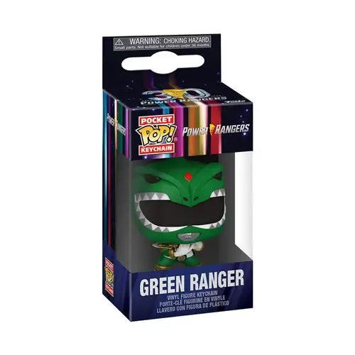 Green Ranger Funko Pocket Pop Keychain - Green Ranger Funko Pop Vinyl Figure