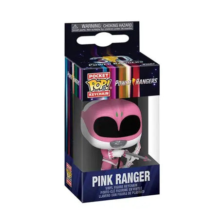 Pink Ranger Funko Pocket Pop Key Chain - Vinyl Figure