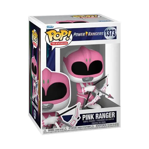 Power Rangers Pink Ranger Funko Pop Figure in display