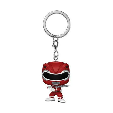 Limited Edition Red Ranger Key Chain: power rangers red ranger 30th anniversary meta key chain