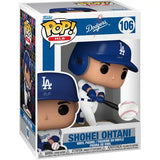 Funko Pop of MLB Dodgers Shohei Ohtani in batting stance collectible figure