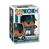 MLB Mariners Julio Rodriguez Funko Pop Vinyl Figure #111 showcasing the star player