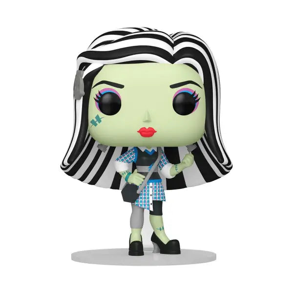 Monster High Frankie Stein Funko Pop Vinyl Figure #114 with green skin and striped hair