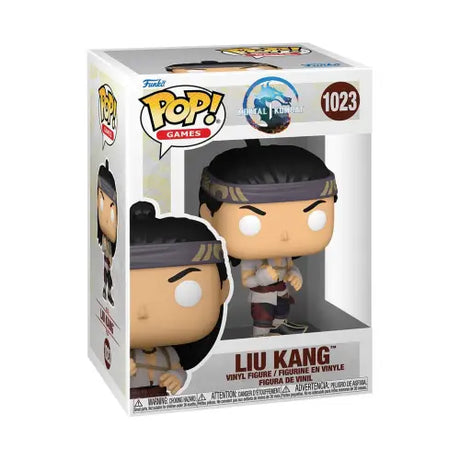 Liu Kang Funko Pop vinyl figure from Mortal Kombat 1 in packaging #1023