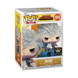 My Hero Academia Dabi Funko Pop figure from Specialty Series #1834 display